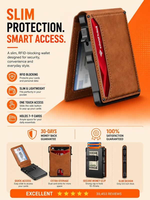 NEXIO SLIM RFID WALLET