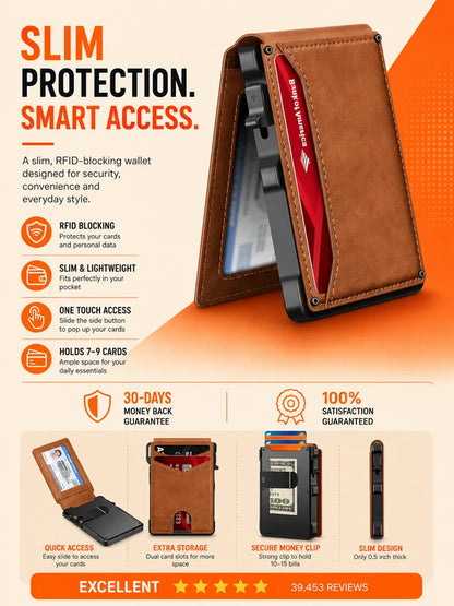 NEXIO SLIM RFID WALLET
